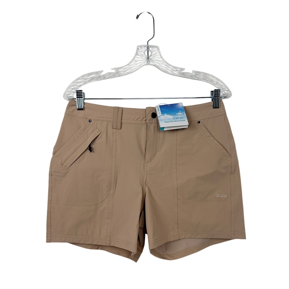 Willit Utility Hiking‎ Shorts UPF 50+ Sun Protection Khaki Size 6 New With Tags
